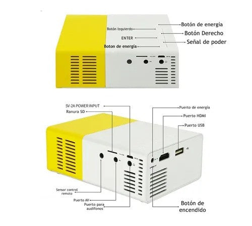 Mini Proyector Led